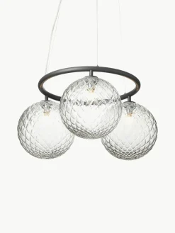 Glaskugel-Pendelleuchte Miira