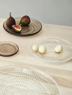 Glas-Servierplatte Kastehelmi