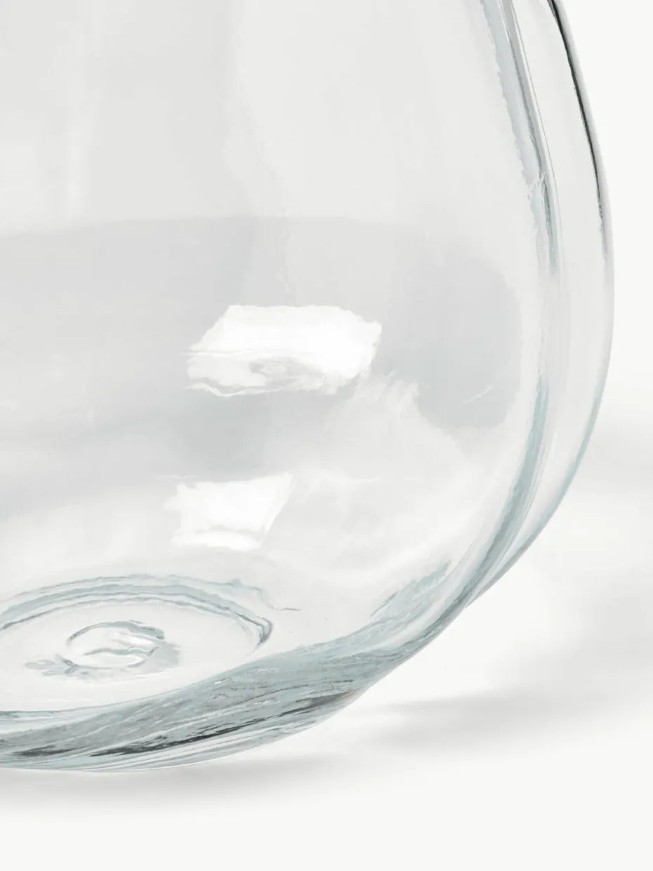 Glas-Vase Pebble, H 20 cm