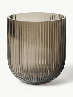 Glas-Vase Simple Stripe, H 18 cm