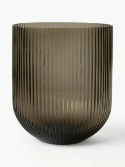 Glas-Vase Simple Stripe, H 22 cm