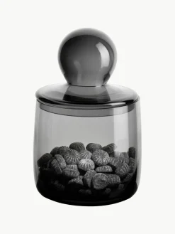 Glas-Vorratsbehälter Kedi, H 21 cm