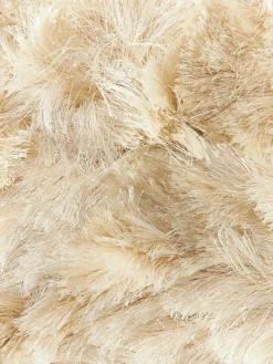 Glänzender Hochflor-Teppich Jimmy