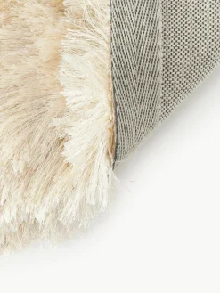 Glänzender Hochflor-Teppich Jimmy