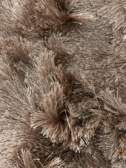 Glänzender Langflor-Teppich Jimmy