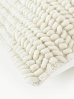 Grobstrick-Kissenhülle Idra