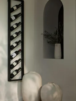 Große Bodenvase Bruno aus Steingut, H 62 cm