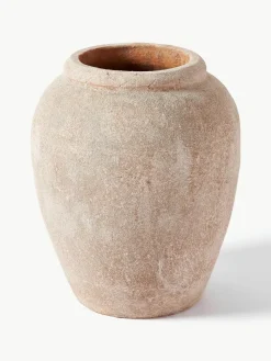 Große Bodenvase Leana mit Sand-Finish, H 50 cm