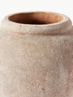 Große Bodenvase Leana mit Sand-Finish, H 50 cm