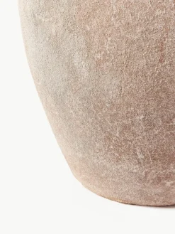 Große Bodenvase Leana mit Sand-Finish, H 50 cm