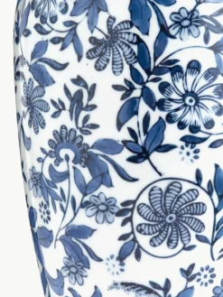 Große Deko-Vase Lin aus Porzellan, H 31 cm