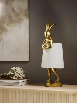 Große Design Tischlampe Rabbit