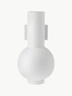 Große Design-Vase Mask aus Keramik, H 43 cm