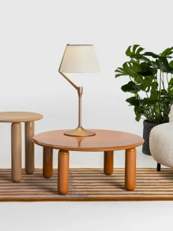 Große dimmbare LED-Tischlampe Angelo Stone