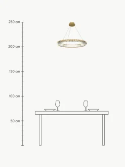 Große LED-Pendelleuchte Krone