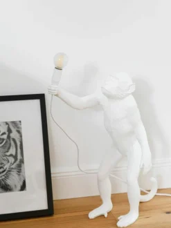 Große Tischlampe Monkey
