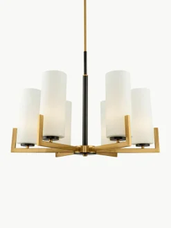 Großer Kronleuchter Fortano aus Glas