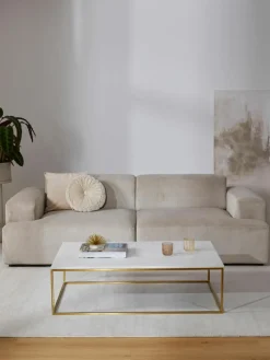 Großer Marmor-Couchtisch Alys