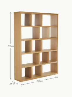 Großes Bücherregal Portlyn