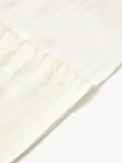 Halbtransparente Gardine Harmony mit Tunnelsaum, 2 Stück