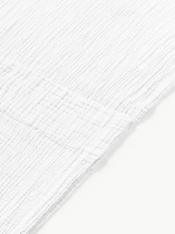 Halbtransparente Musselin-Gardinen Malvina mit Tunnelsaum, 2 Stück