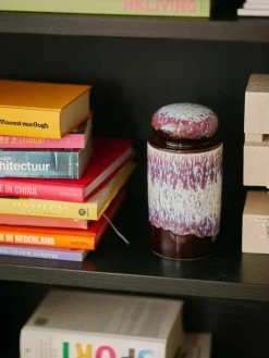 Handbemalte Aufbewahrungsdose 70's