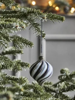 Handbemalte Baumanhänger Chan, 4 Stück