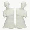 Handbemalte Buchstützen Venus, 2 Stück