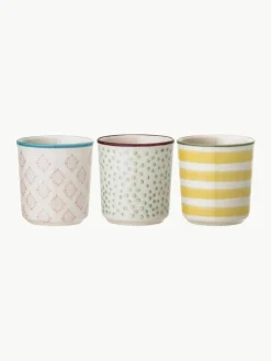 Handbemalte Eierbecher Patrizia, 3er-Set