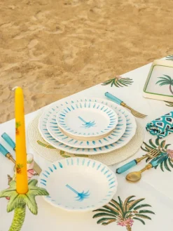 Handbemalte Servierschale The Palms