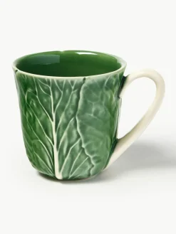Handbemalte Tassen Cabbage, 4 Stück