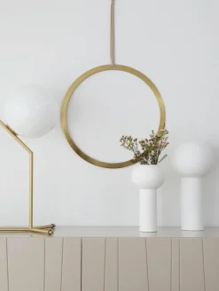 Handbemalte Vase Pillar, H 24 cm