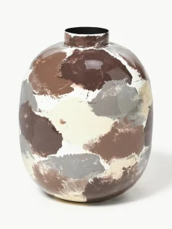 Handbemalte Vase Thyra, H 31 cm