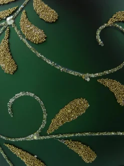 Handbemalte Weihnachtskugeln Flori, 4 Stück