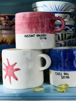 Handbemalte XL Tasse Radiant Star