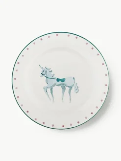 Handbemalter Frühstücksteller Pegasus