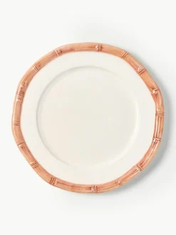 Handbemalter Frühstücksteller Bamboo