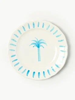 Handbemalter Frühstücksteller The Palms