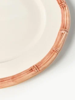 Handbemalter Frühstücksteller Bamboo