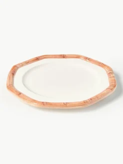 Handbemalter Speiseteller Bamboo