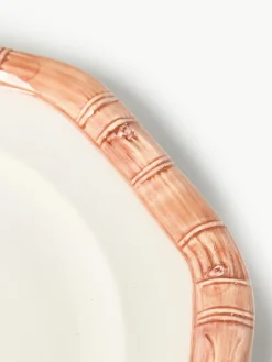 Handbemalter Speiseteller Bamboo