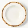 Handbemalter Suppenteller Bamboo