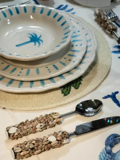 Handbemalter Suppenteller The Palms