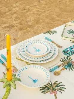 Handbemalter Suppenteller The Palms