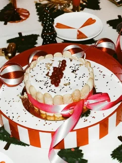 Handbemaltes Deko-Tablett Christmas Tree