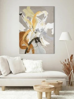 Handbemaltes Leinwandbild Go Ahead