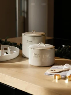 Handgefertigte Aufbewahrungsdose Star Bakery