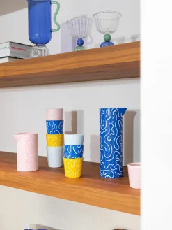 Handgefertigte Becher Soba, 4er-Set