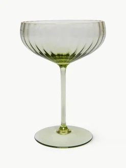 Handgefertigte Champagnerschalen Lyon, 2 Stück