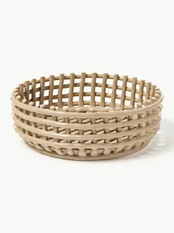 Handgefertigte Deko-Schale Centrepiece aus Keramik